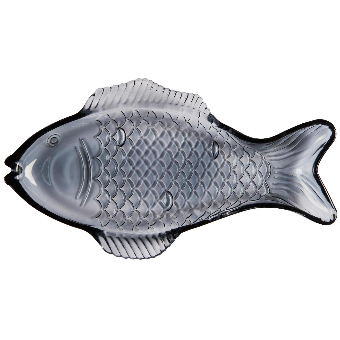 Fat i glass Fisk