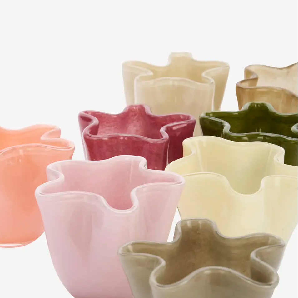 Glass Vase Cream