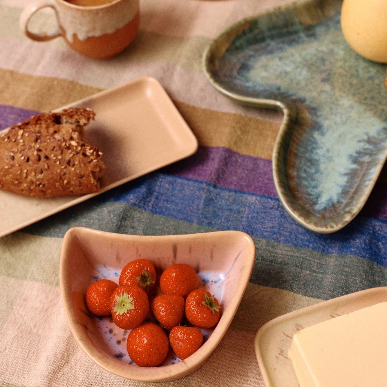 Shell Tapas Bowl Speckled