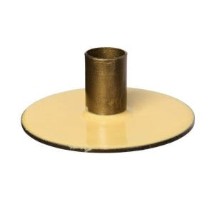 Lysestake Metall Gul