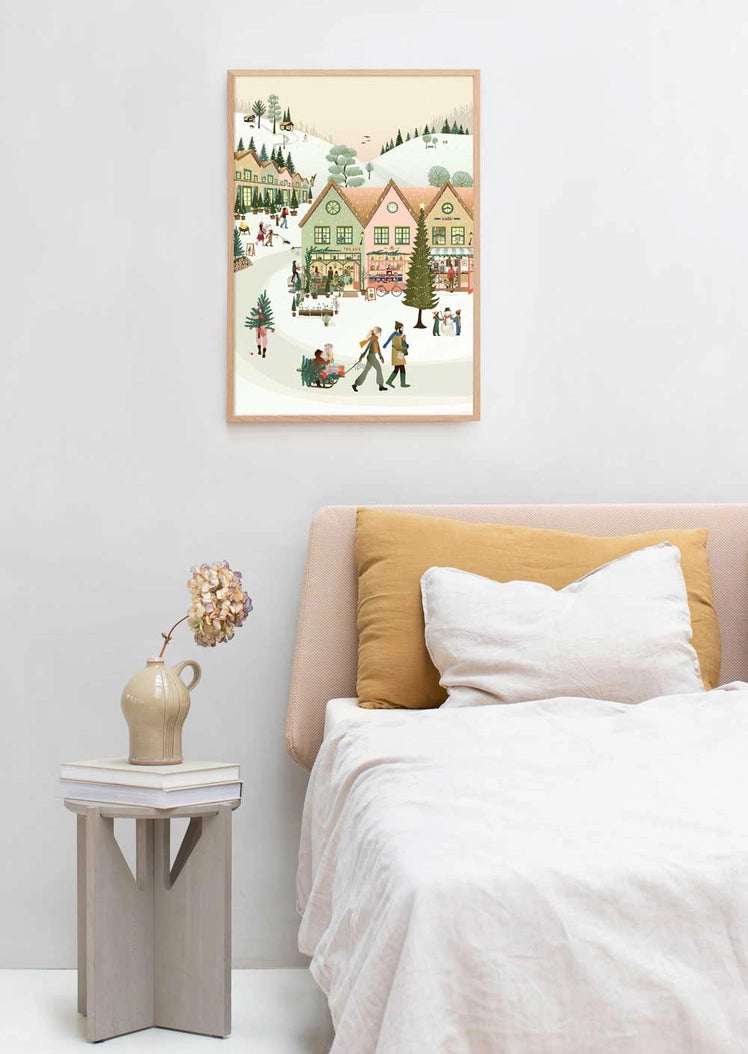 Poster White Christmas 50x70