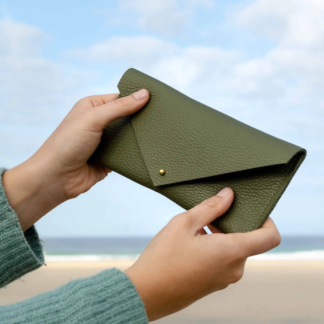 Clutch Purse Olive