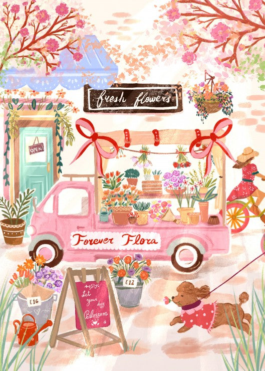 Flower Truck 500 brikker