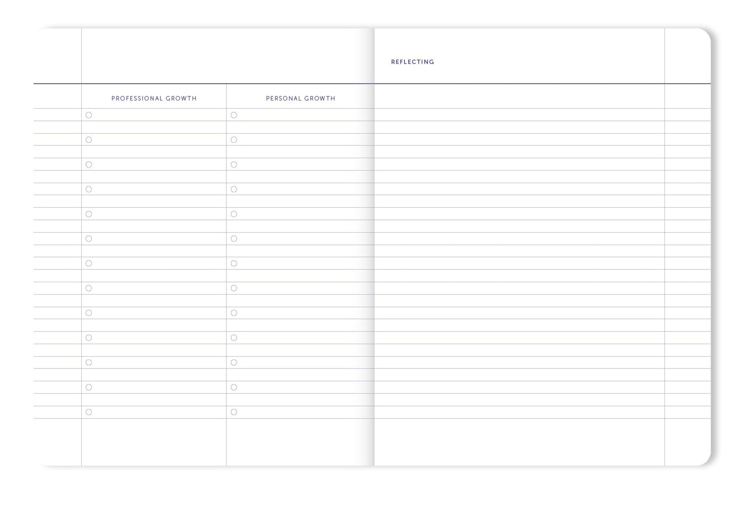 Undated Planner Agenda
