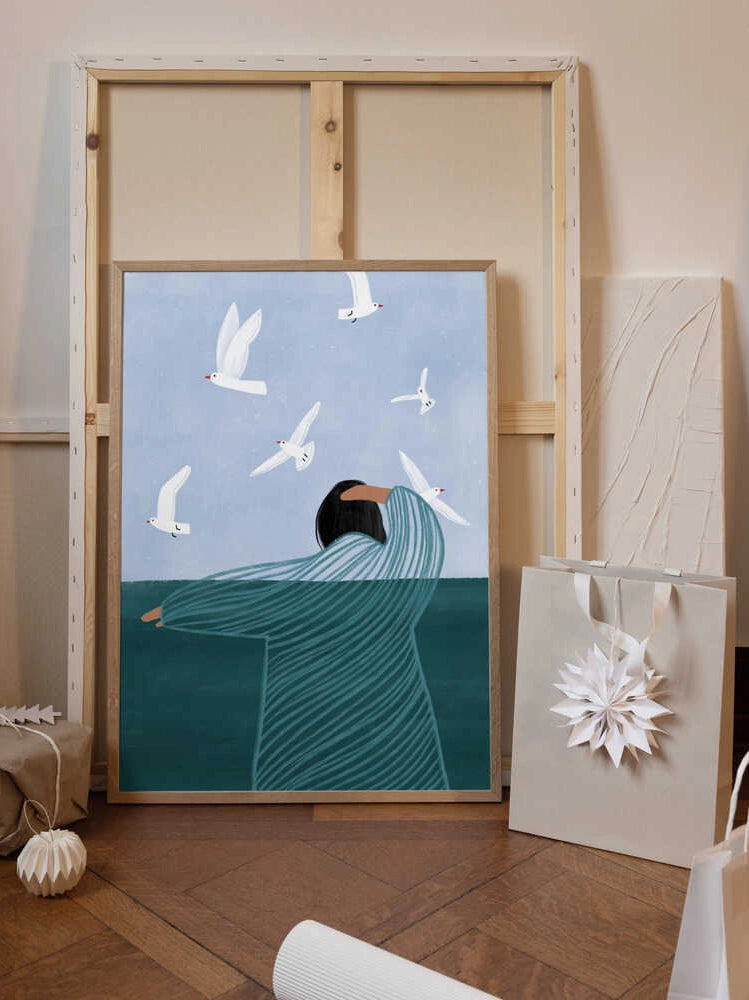 Seaside Serenity 50x70