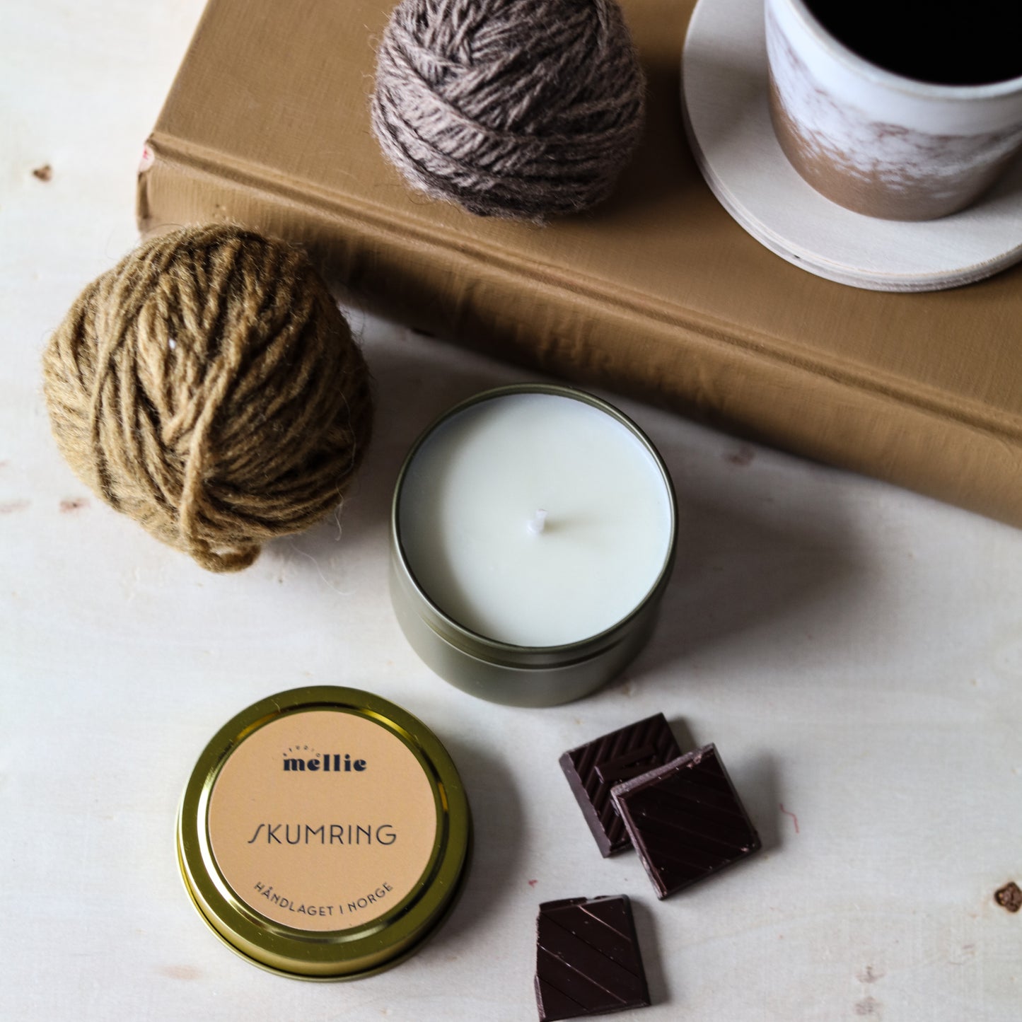 SKUMRING duftlys lite