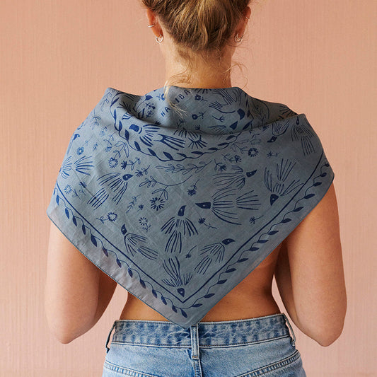 Pattie Bandana Sapphire
