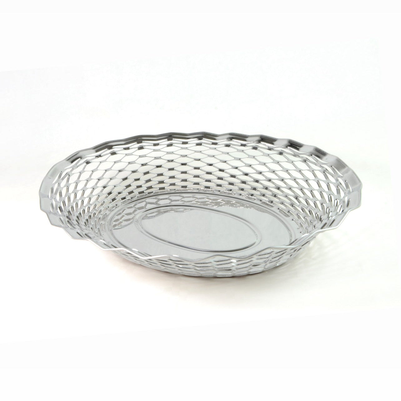 Brødkurv Oval L Stål