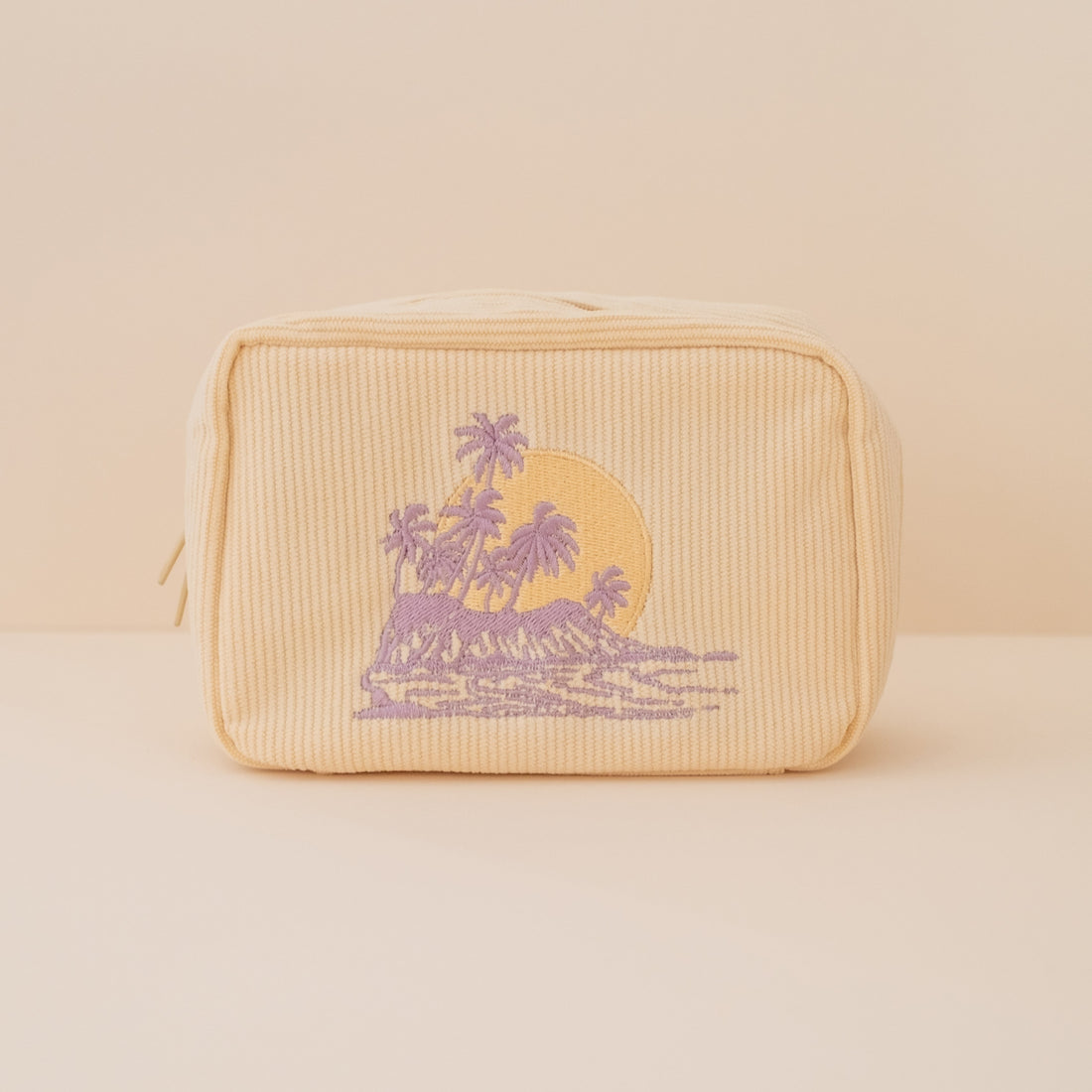 Makeup Bag Butter Yellow