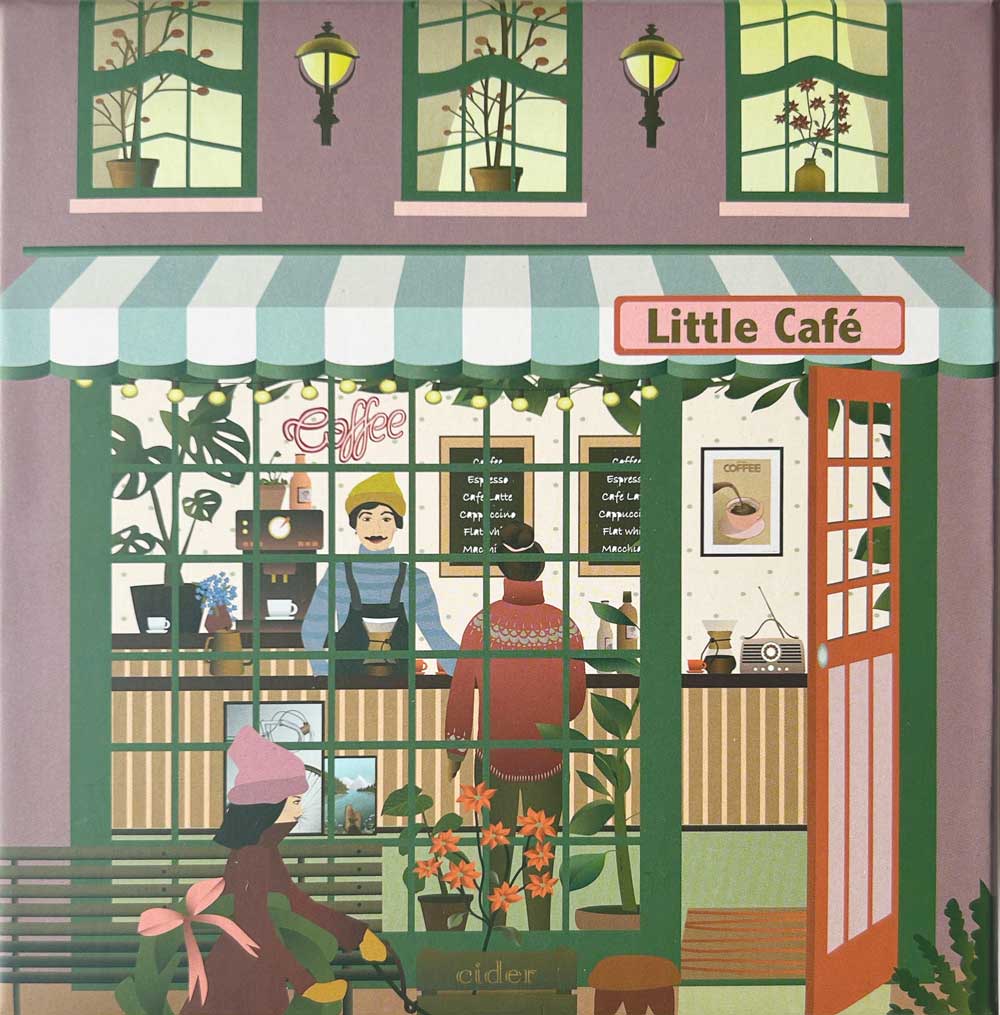 Puslespill Little café 150 brikker