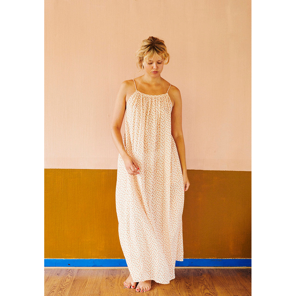 New Dawn Strap Dress Berry