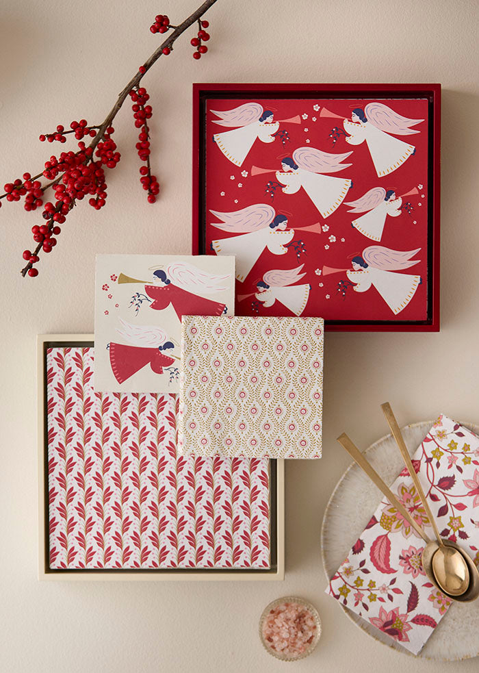 Paper Napkin Naya Scarlet 50 pk.
