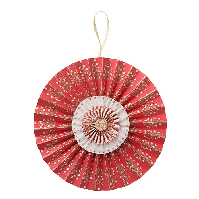 Paper Rosette Samira Scarlet
