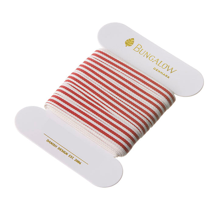 Ribbon Stripe Scarlet