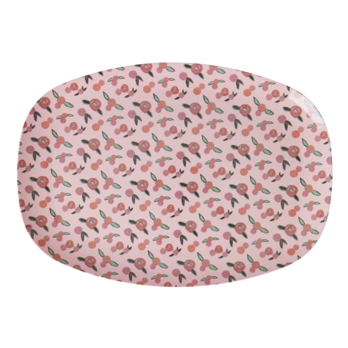 Melamine Plate Rose