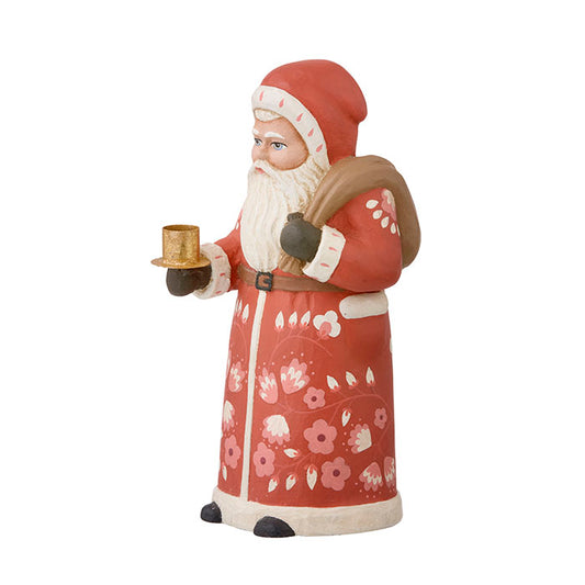 Santa Candle Holder