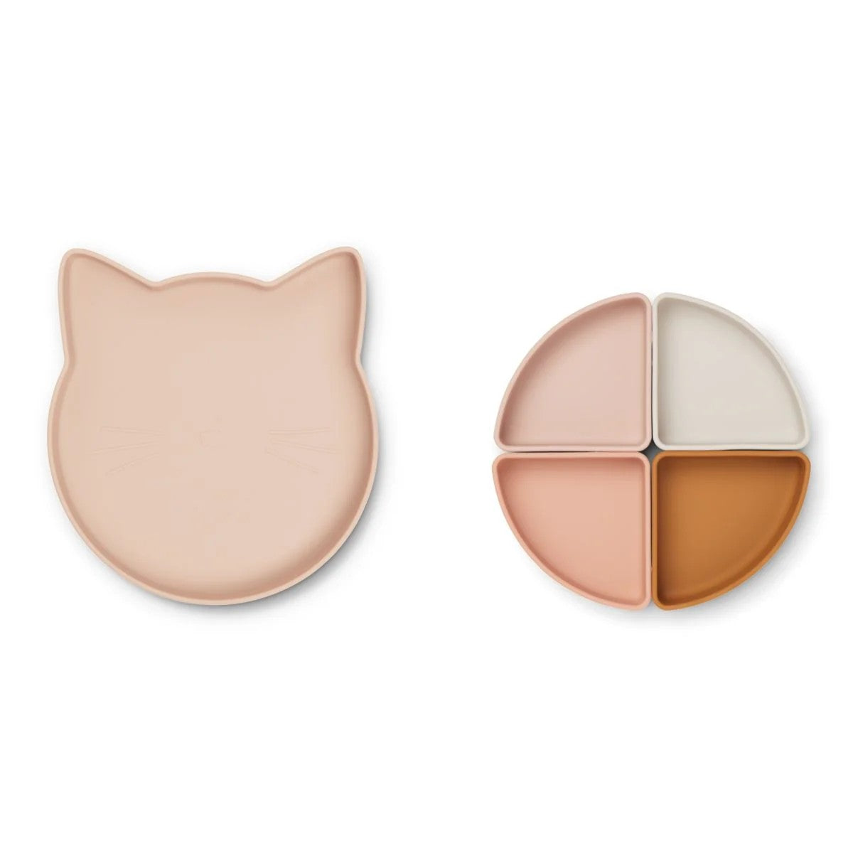 Arne Divider Plate Cat Rose