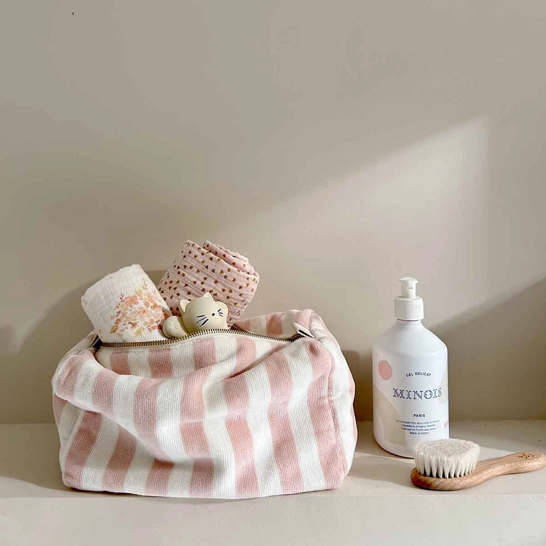 Toalettmappe Terry Light Pink