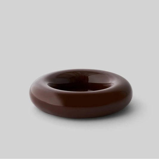 Bob Candle Holder L Brown