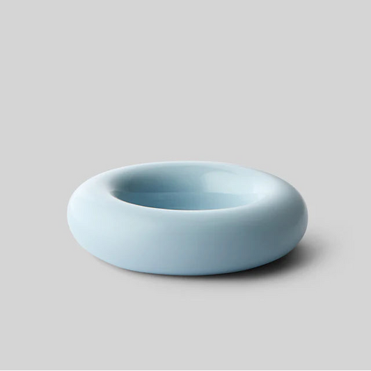 Bob Candle Holder L Light Blue