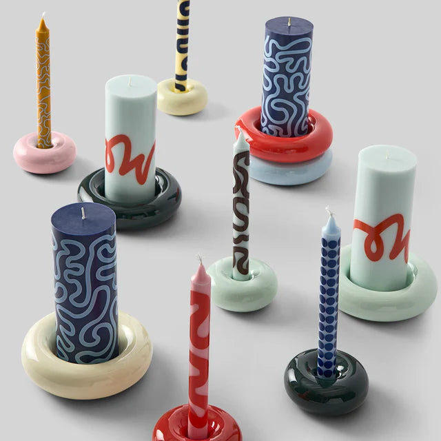 Bob Candle Holder S Rose