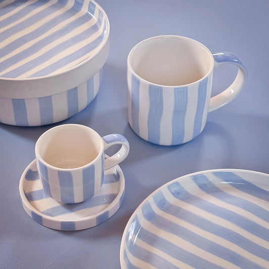 Cup Stripes Azzurro