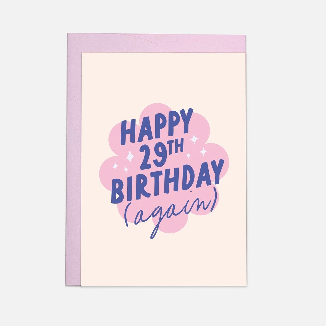 29 Again Greeting Card