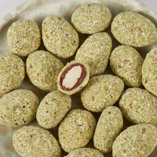 Praline & Pistachio Almonds