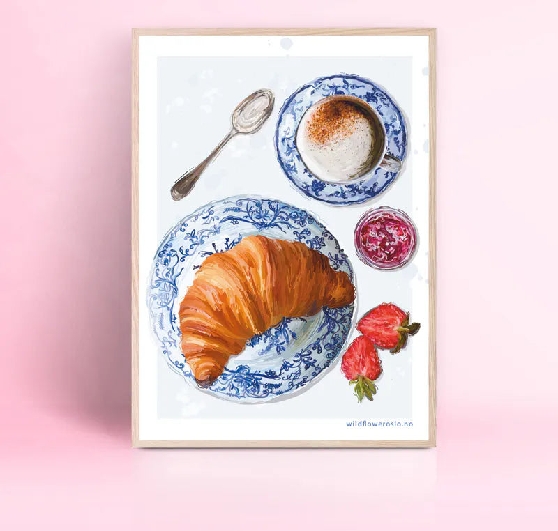 Plakat 30 x 40 Croissant