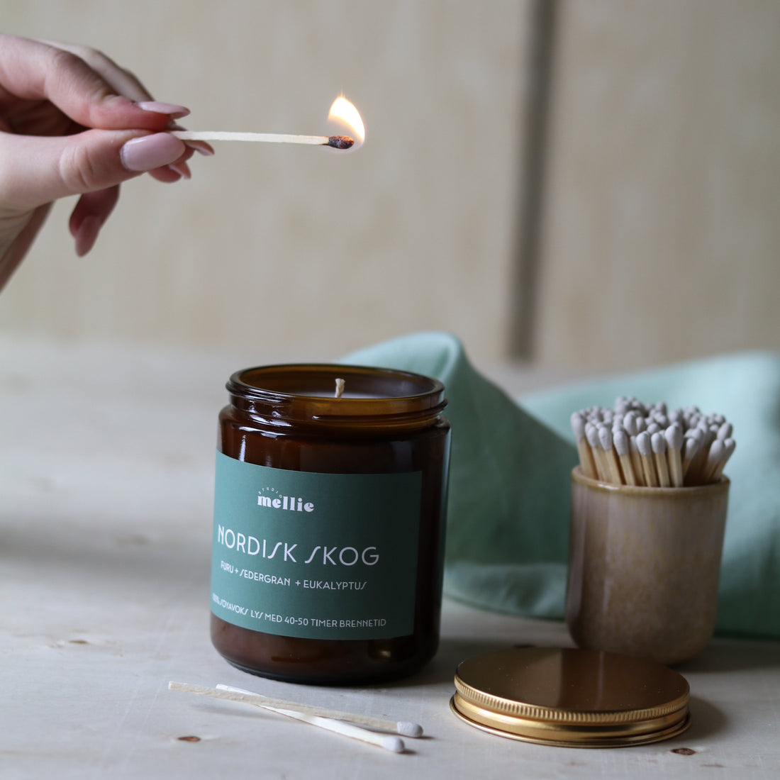 Slik brenner du duftlys!