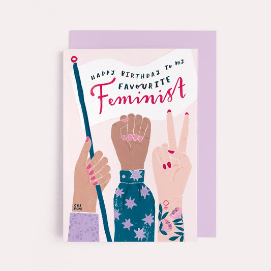 Feminist Birthday Card