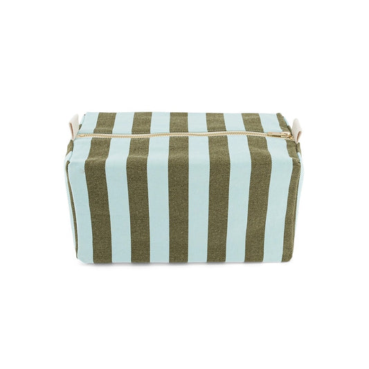Toalettmappe Stripes Aqua
