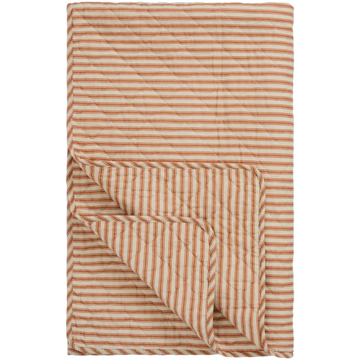 Quiltet teppe Sienna Striper