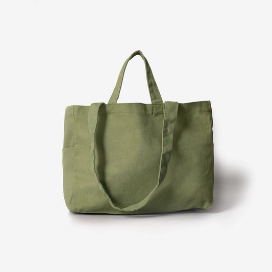 Organic Tote Low Green