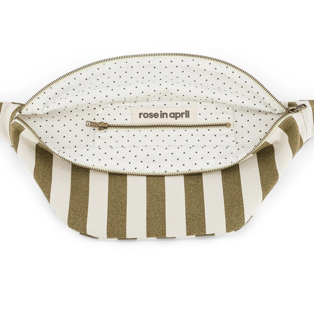 Bum bag Olive / Greige