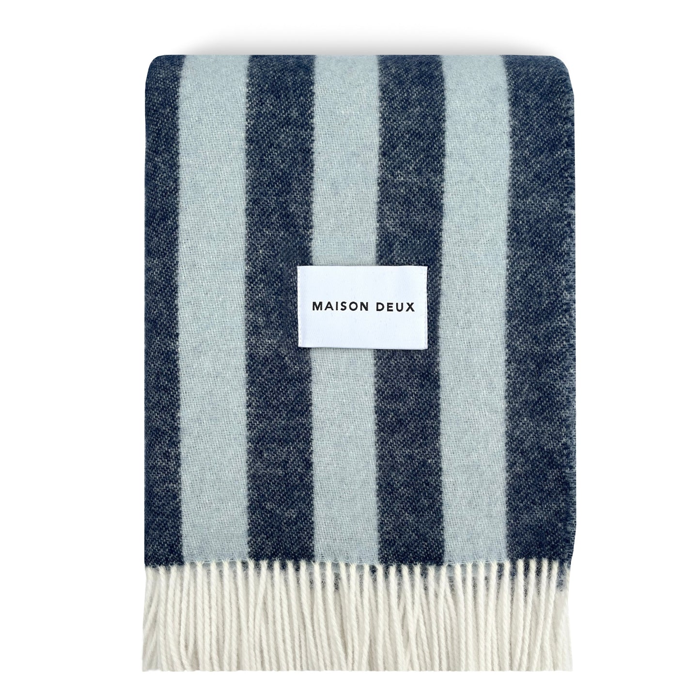 Candy Wrap Blanket Navy Ice Blue