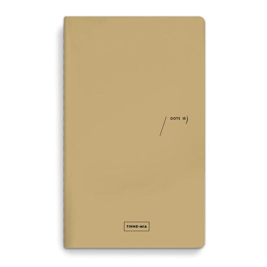 Refill Notebook Dotted Grid Almond