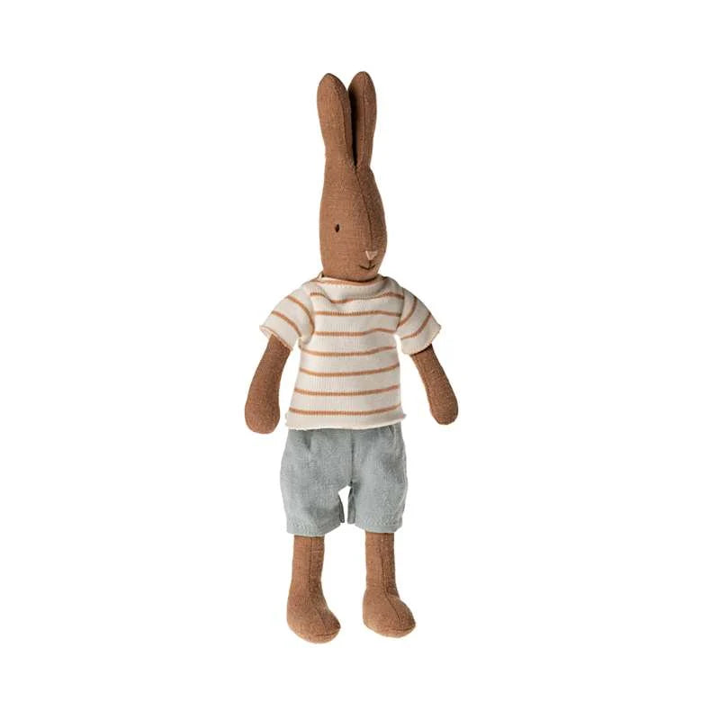 Rabbit Striped Blouse & Shorts