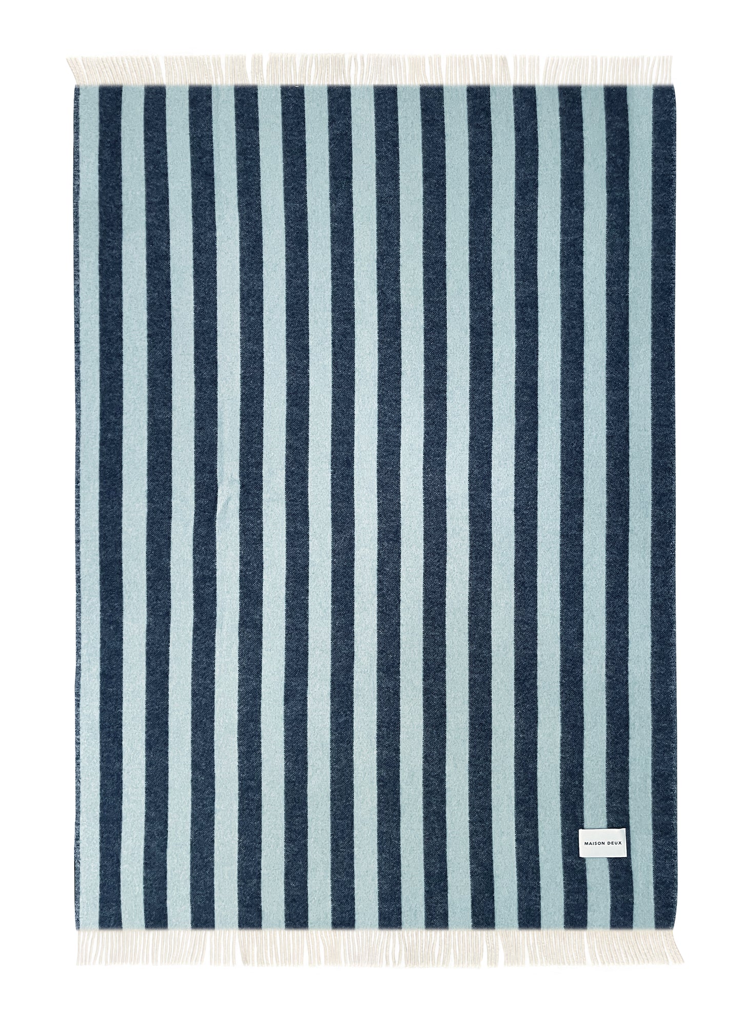 Candy Wrap Blanket Navy Ice Blue