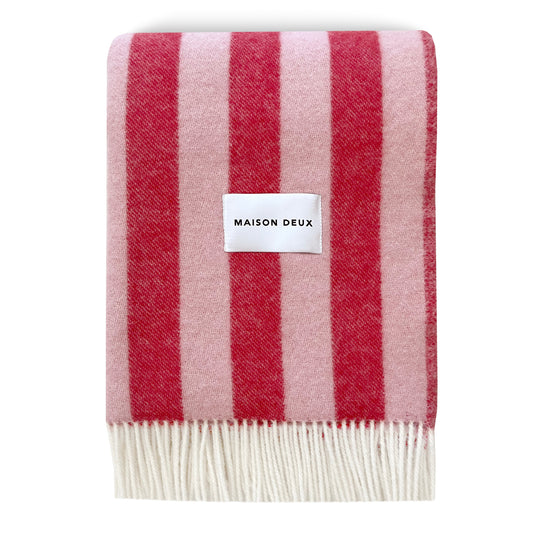 Candy Wrap Blanket Pink Cherry