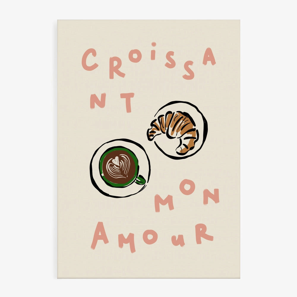 Croissants Amour 30x40