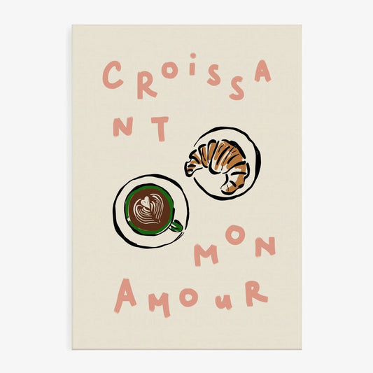 Croissants Amour 30x40