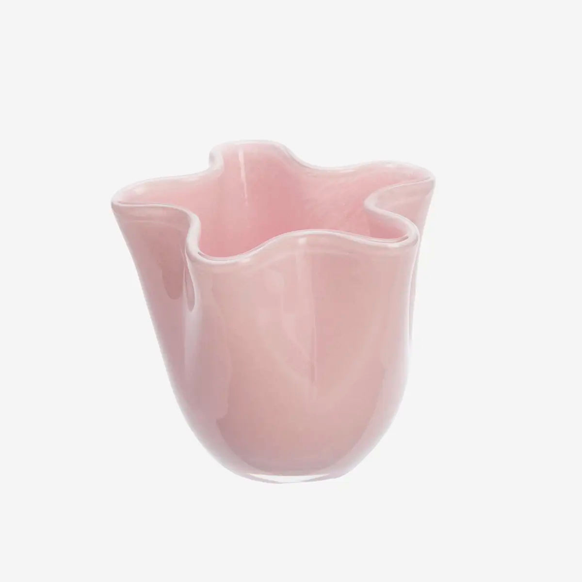 Glass Vase Pink