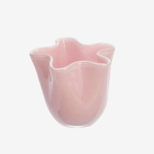 Glass Vase Pink