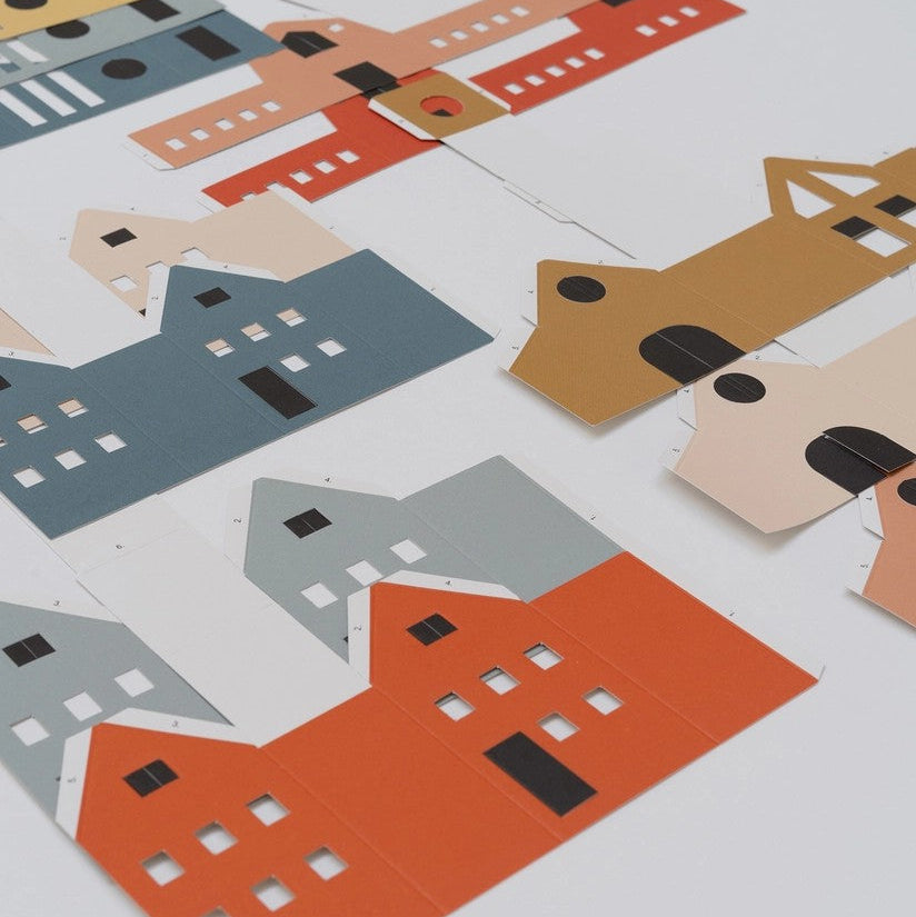 Tiny Paper Houses