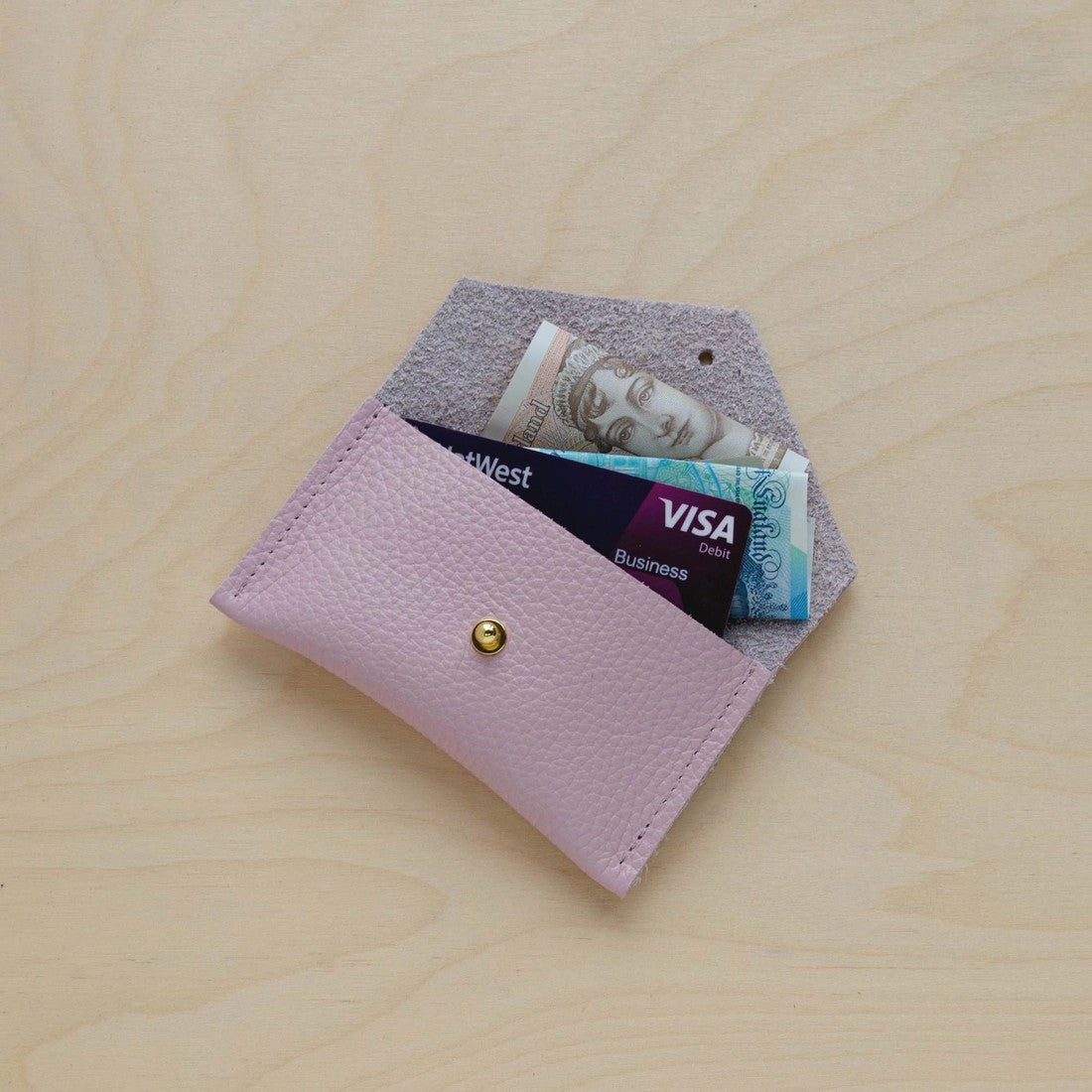 Card Holder Baby Pink