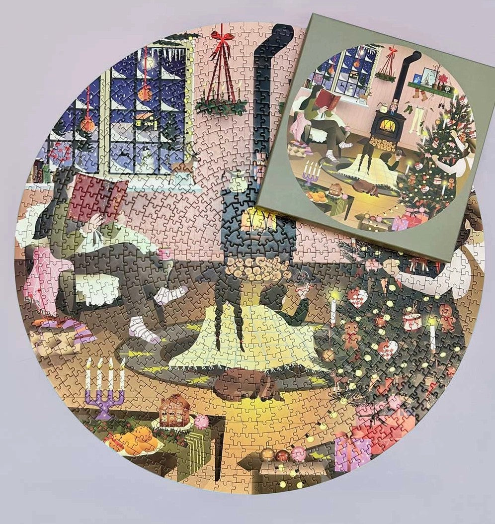 Puslespill Wonderful Christmas 1000 brikker