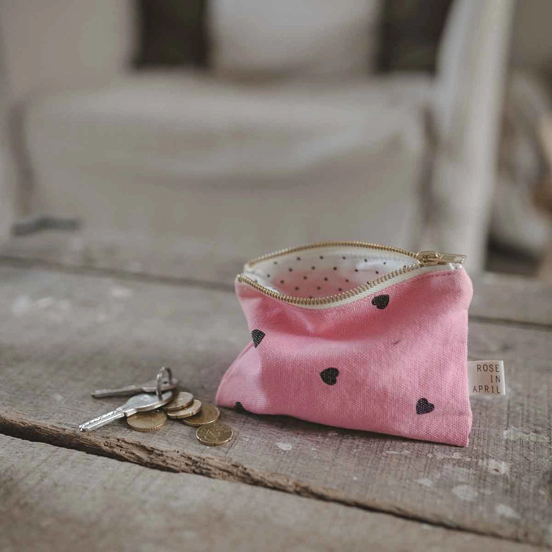 Marie Purse Heart Strawberry