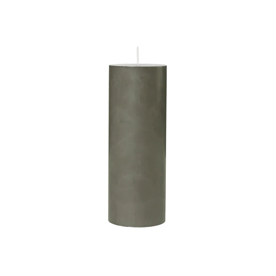 Pillar Candle Grape Leaf