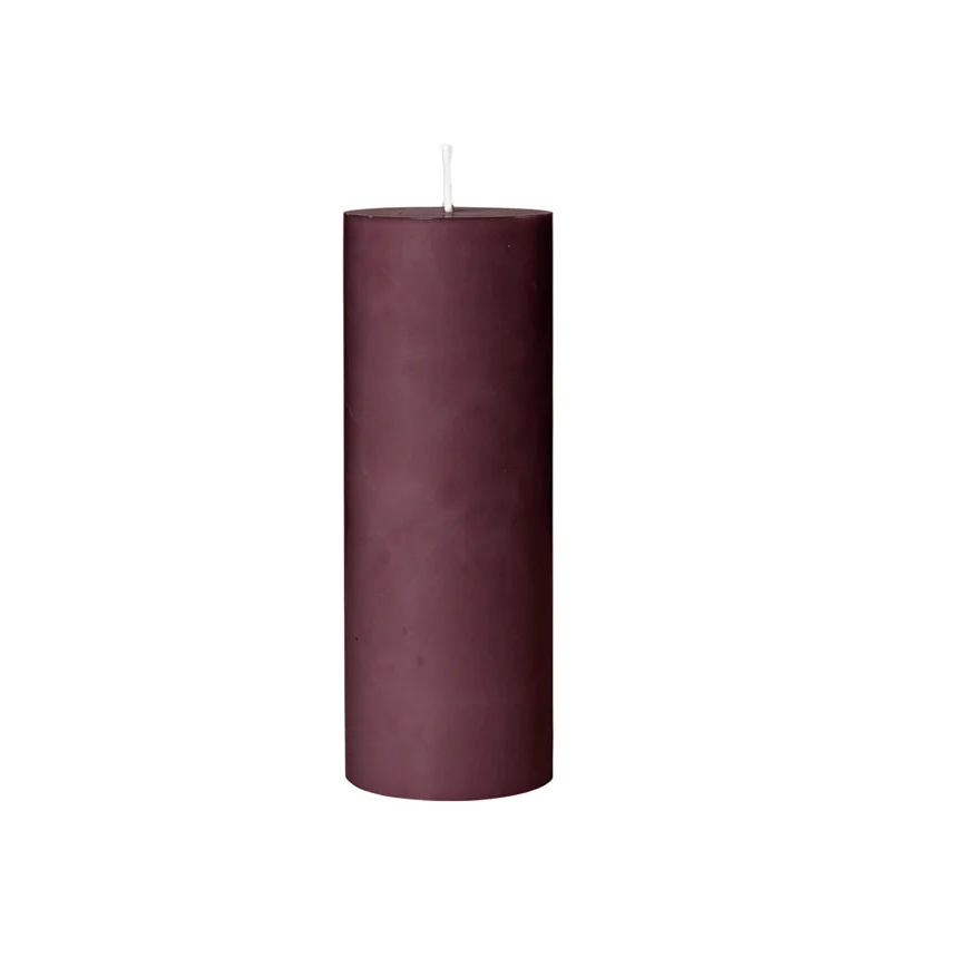 Pillar Candle Wine Berry
